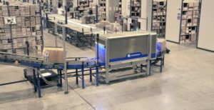 Scanning Tunnel for warehousing by Embisphere