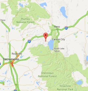 Map: Squaw Valley Resort Surrounding Attractions