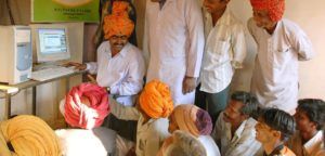 Use of computers help farmers learn more about crop produce.