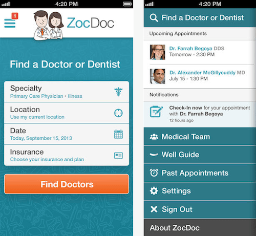 ZocDoc App
