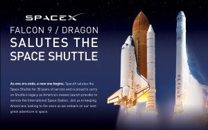 spacex shuttle