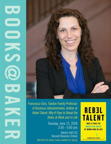 Book talk flyer