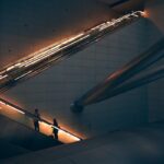 Elevator in lights