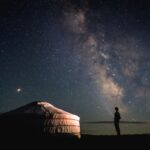 Observing space by tent