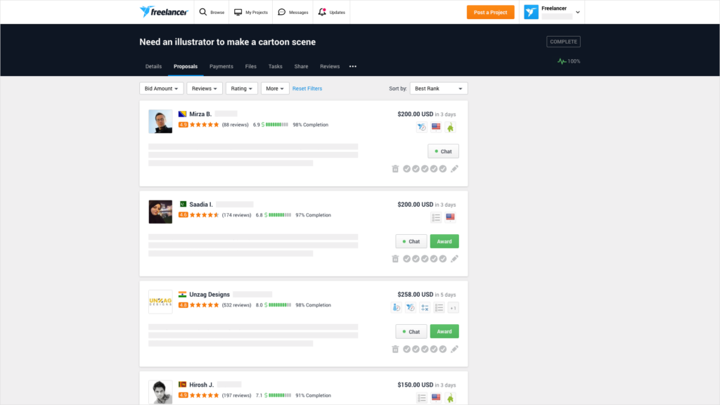 Activity screenshot