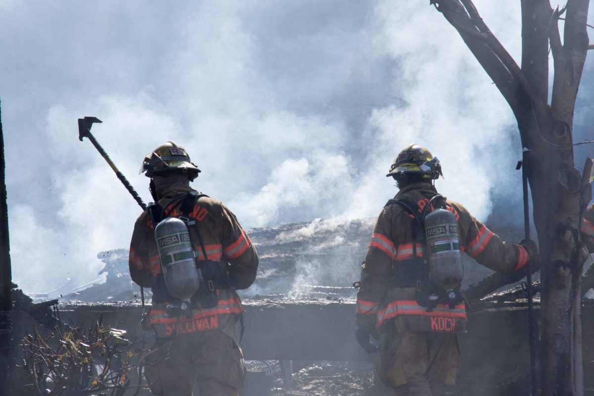 Fire fighters
