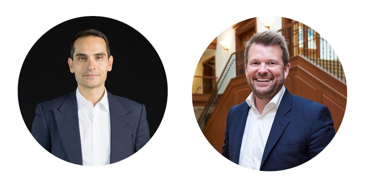 George Serafeim and Reynir Indahl headshots