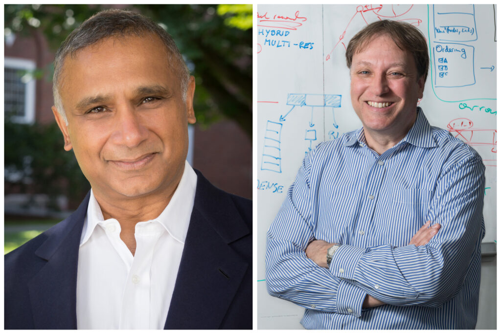 Prof. Shikhar Ghosh and Prof. Hanspeter Pfister