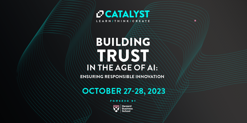 event graphic for Building Trust in the Age of AI.