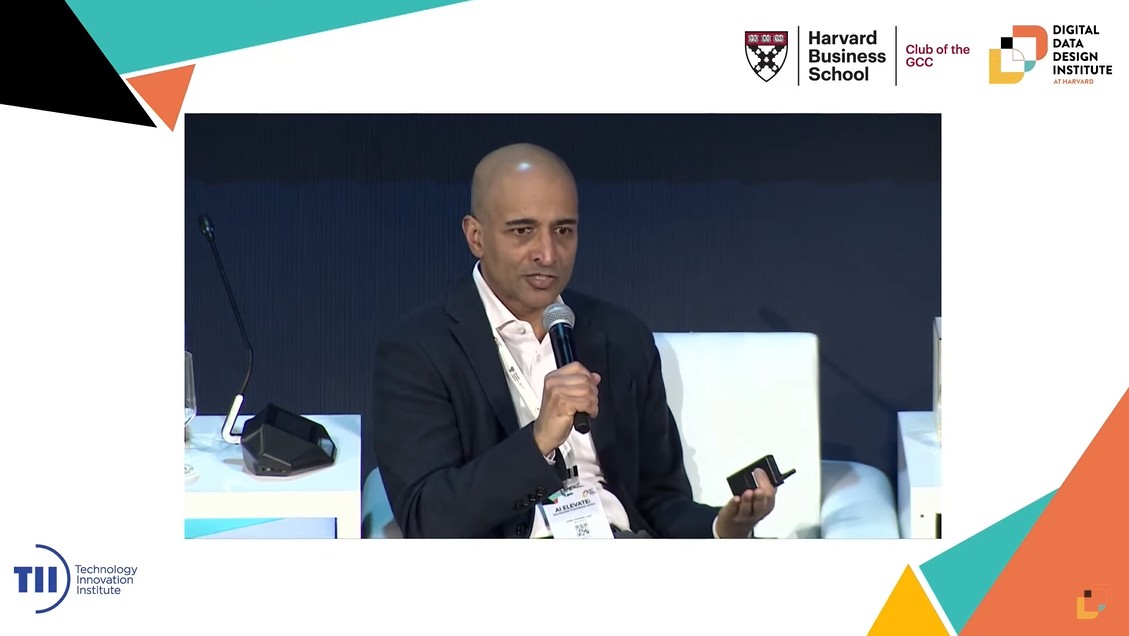 Photograph of Bobby Yerramilli-Rao at AI Elevate